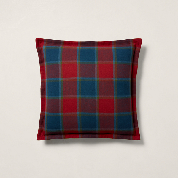 Ralph lauren red throw pillows sale