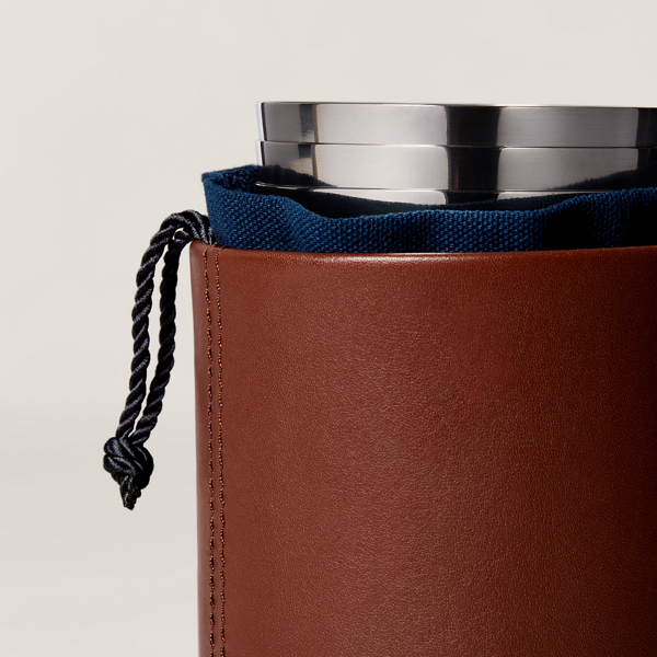 Chestnut Archer Leather Wine Tote Ralph Lauren Home 2