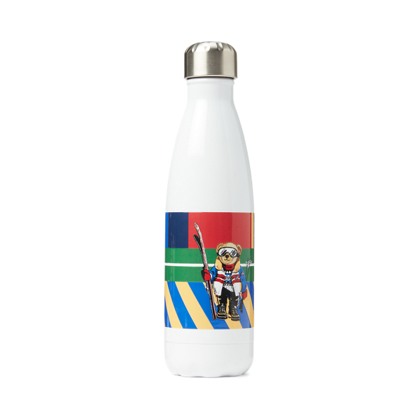 Blue Multi Ski Polo Bear Water Bottle Polo Ralph Lauren Home 2