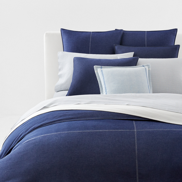 Ralph lauren denim comforter hot sale