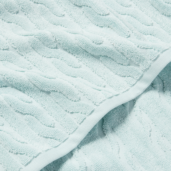 Lauren Home Sanders Cable Bath Towels 3