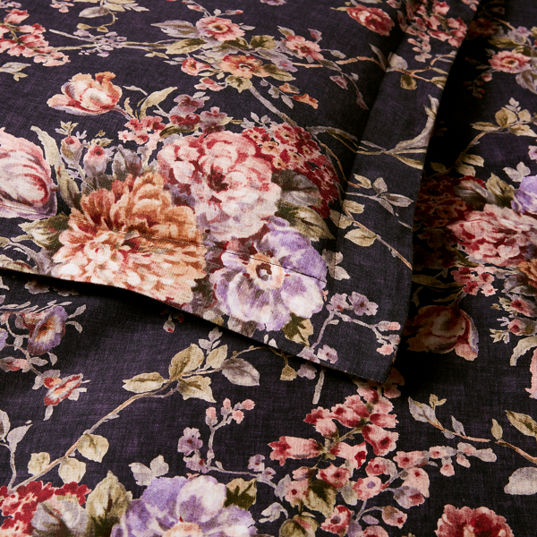 True Eggplant Elyse Duvet Cover Ralph Lauren Home 2