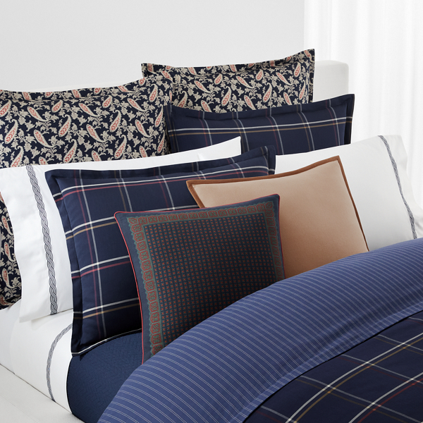 Navy Collier Duvet Cover Set Lauren Home 7