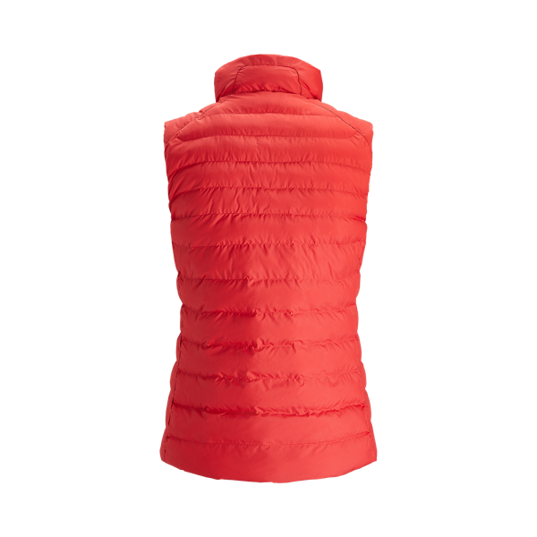 Spring Red Packable Quilted Gilet Polo Ralph Lauren 2