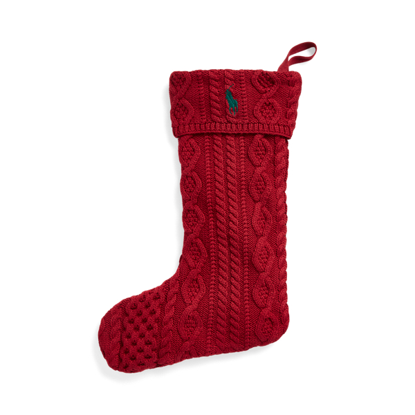 Crandbrook Cable-Knit Stocking for Home | Ralph Lauren® UK
