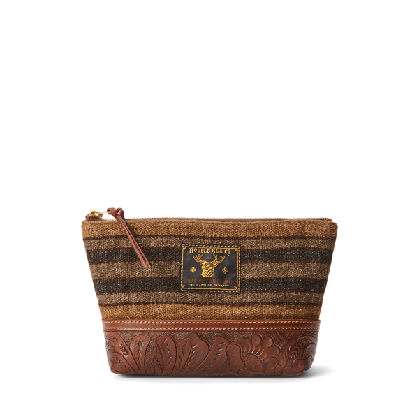 Handgewebte Jacquard-Pochette
