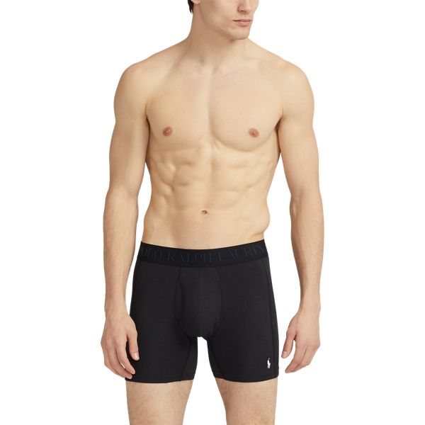 Black 4D-Flex Max Flex Boxer Brief 3-Pack Polo Ralph Lauren 2