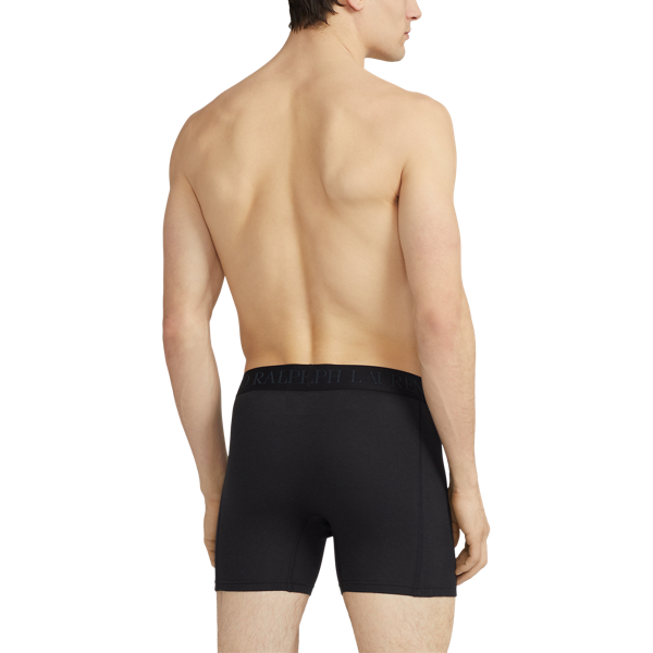 Black 4D-Flex Max Flex Boxer Brief 3-Pack Polo Ralph Lauren 4