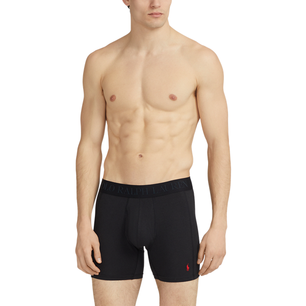 Black 4D-Flex Max Flex Boxer Brief 3-Pack Polo Ralph Lauren 6