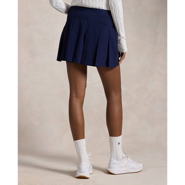 Refined Navy 15" Pleated Performance Skort RLX 5