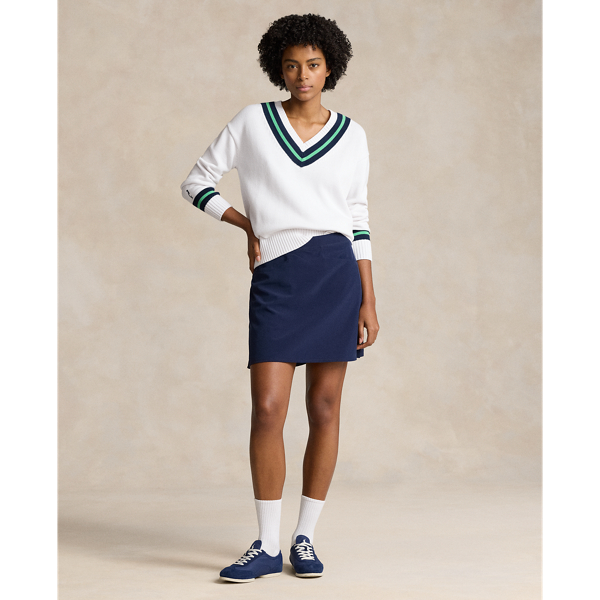 Ralph Lauren★17 Pleated Four Way Stretch Skort 17