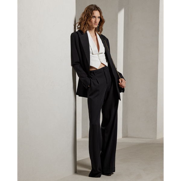 Chaleco Cadie de piqu&eacute; de algod&oacute;n Ralph Lauren Collection en Blanco 4