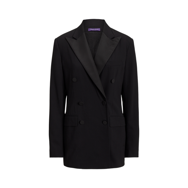 Shelden Wool Crepe Tuxedo Jacket Ralph Lauren Collection 1