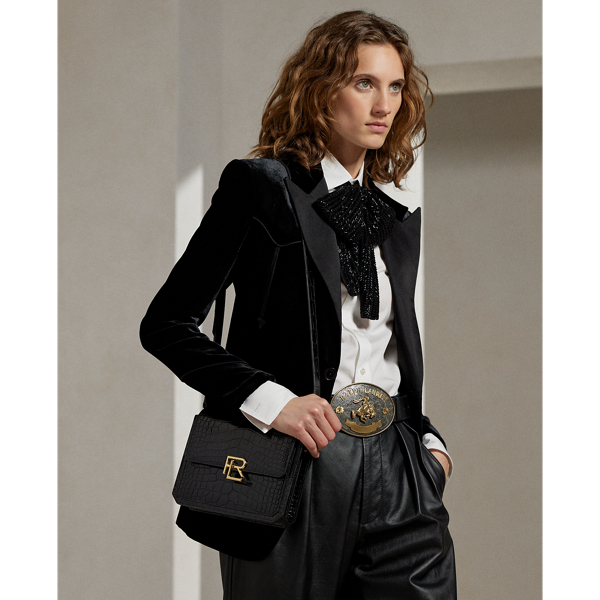 こなみなみ Ralph Lauren 7114887C6 RL 888 Alligator Crossbody