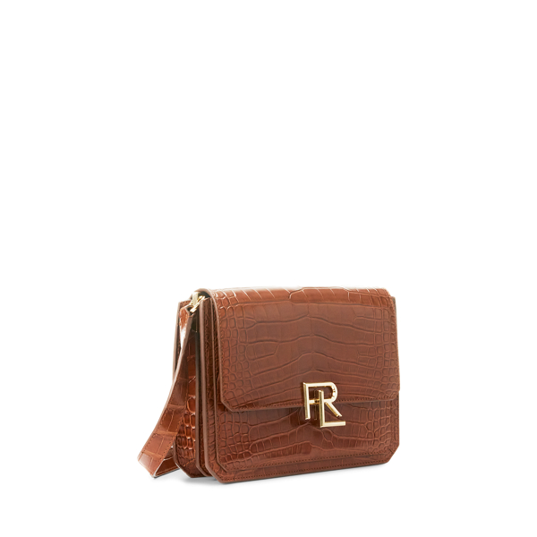 Honey RL 888 Caiman Crossbody Ralph Lauren Collection 3