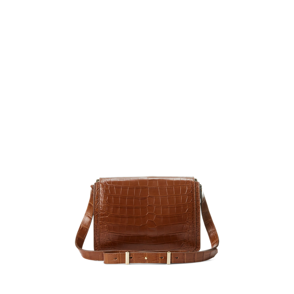 Honey RL 888 Caiman Crossbody Ralph Lauren Collection 4