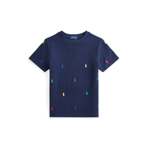Polo Pony Cotton Mesh T-Shirt