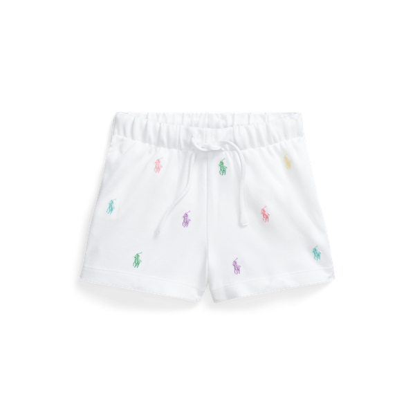 Short poney Polo en piqu&eacute; stretch