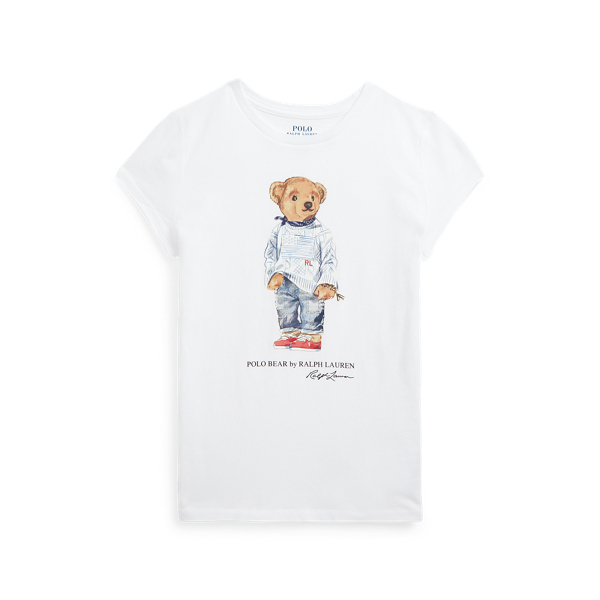 Camiseta de algod&oacute;n con Polo Bear