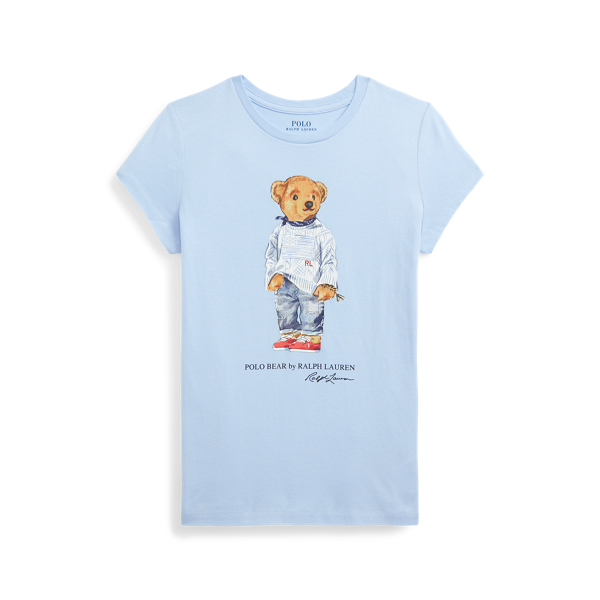 Polo Bear Cotton Jersey T-Shirt