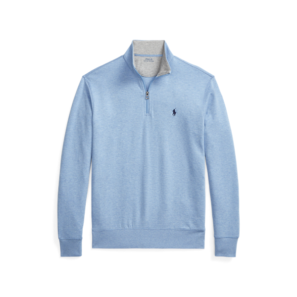 Luxury Jersey Quarter-Zip Pullover