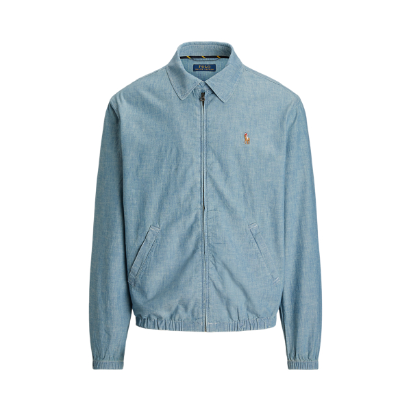 Het indigo chambray Bayport jack