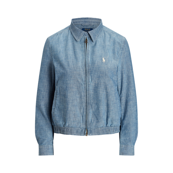 Windjacke aus Baumwoll-Chambray Polo Ralph Lauren in Chambray 1