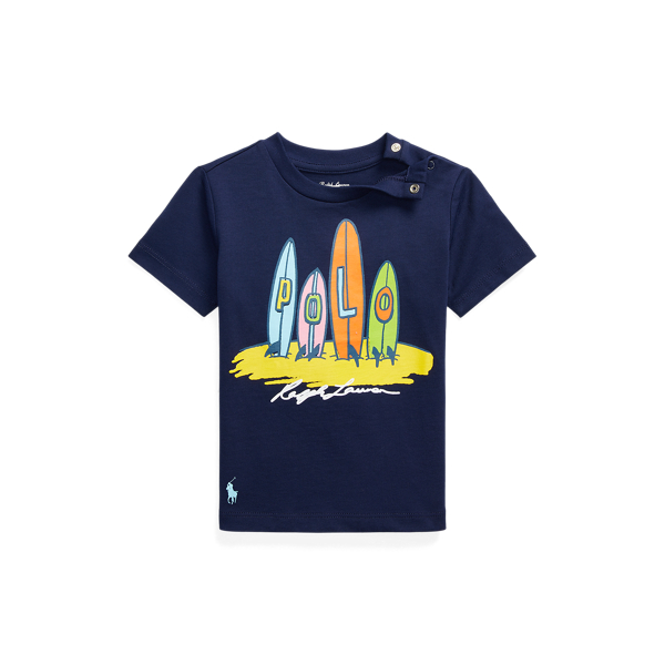 Big Pony Logo Cotton Jersey T-Shirt