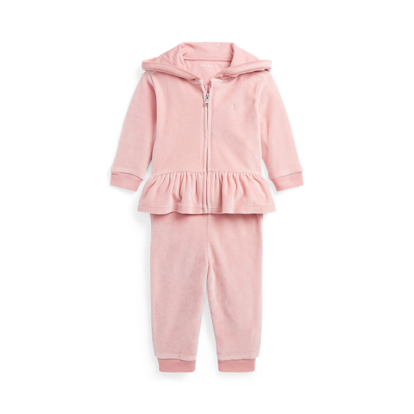 Ralph lauren baby girl set best sale