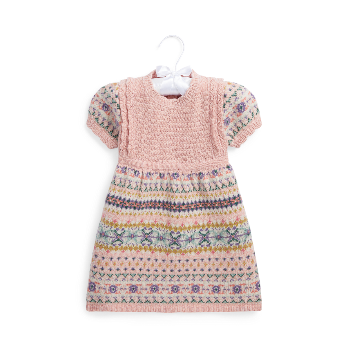 Girls fair isle sweater dress store
