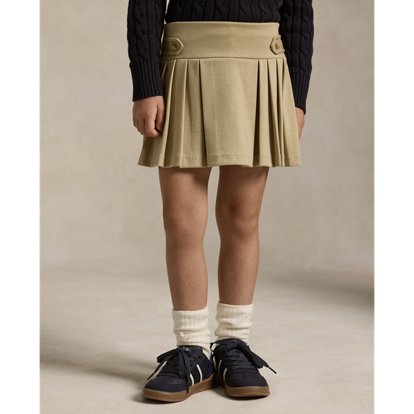 Pleated Ponte Skort