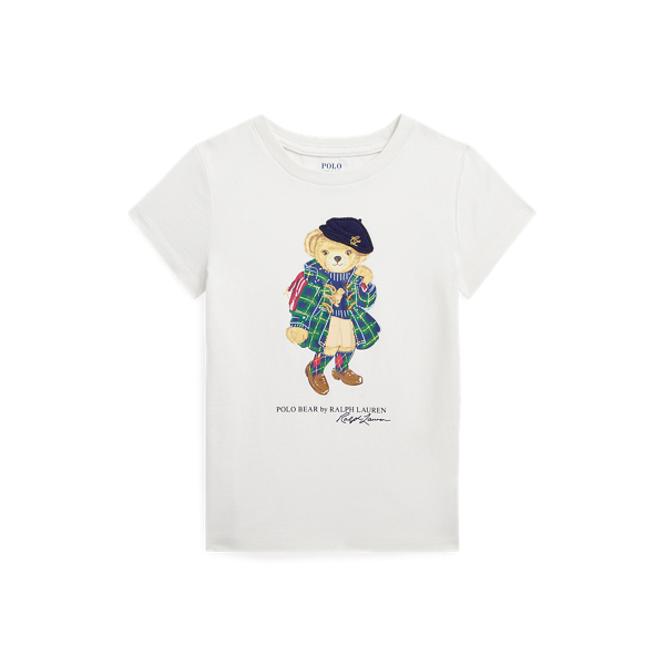 Polo Bear Cotton Jersey T-Shirt