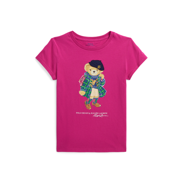 Polo Bear Cotton Jersey T-Shirt