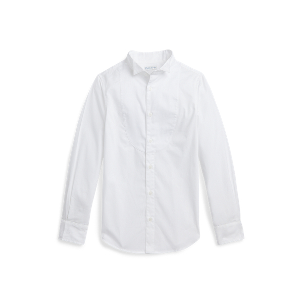 Cotton Broadcloth Tuxedo Shirt