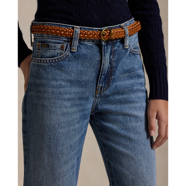 High-Rise Straight Fit Jean Girls 7-14 Years in Janara Wash 5