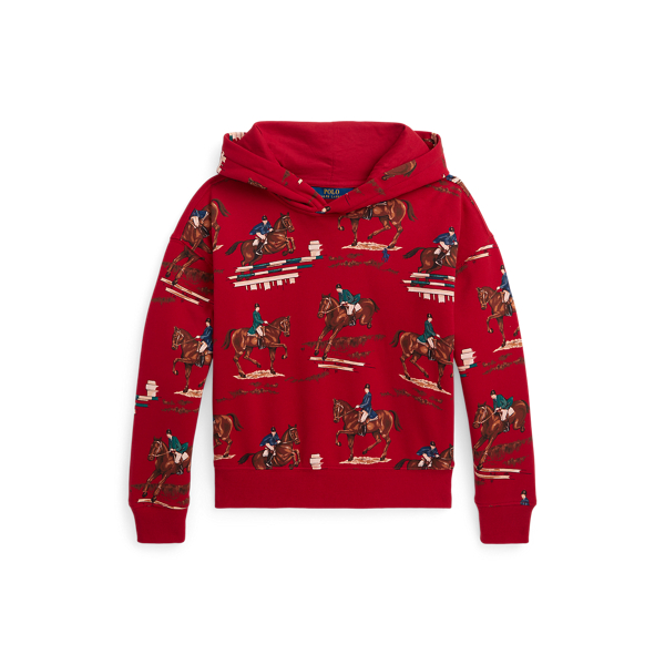 Kapuzenpullover mit Reitermotiv