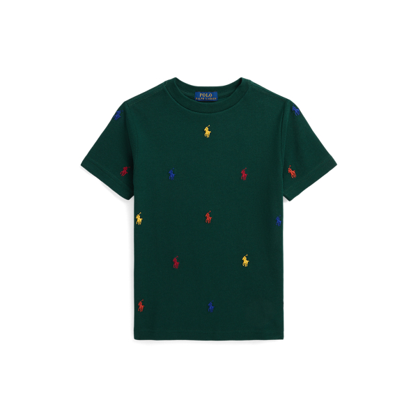 T-shirt poney Polo en coton piqu&eacute;