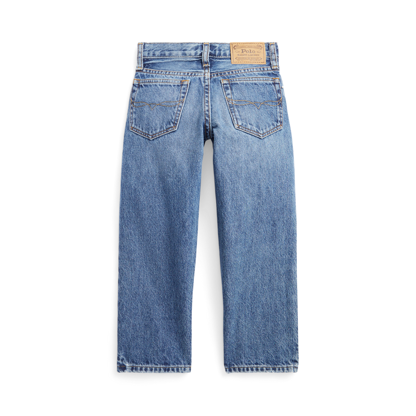 Детские джинсы Ralph Lauren Lynwood Relaxed Fit, цвет: Индиго — фото 1