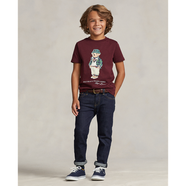 T-shirt Polo Bear jersey de coton