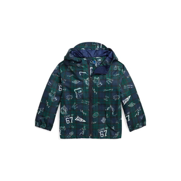 Wasserabweisende Kapuzenjacke P-Layer 1 Boys 1.5-6 Years in 1