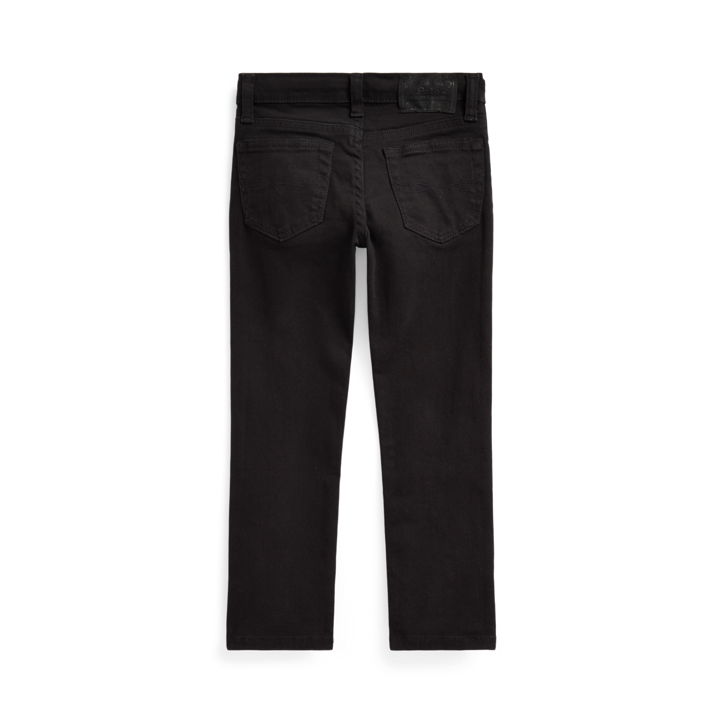 Детские джинсы Ralph Lauren Sullivan Slim Stretch, цвет: Чёрный варёный — фото 1