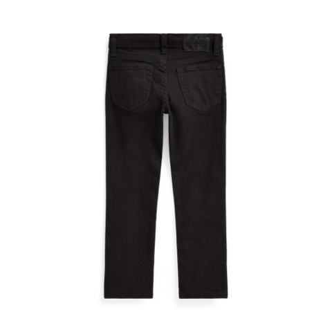 Детские джинсы Ralph Lauren Sullivan Slim Stretch, цвет: Чёрный варёный