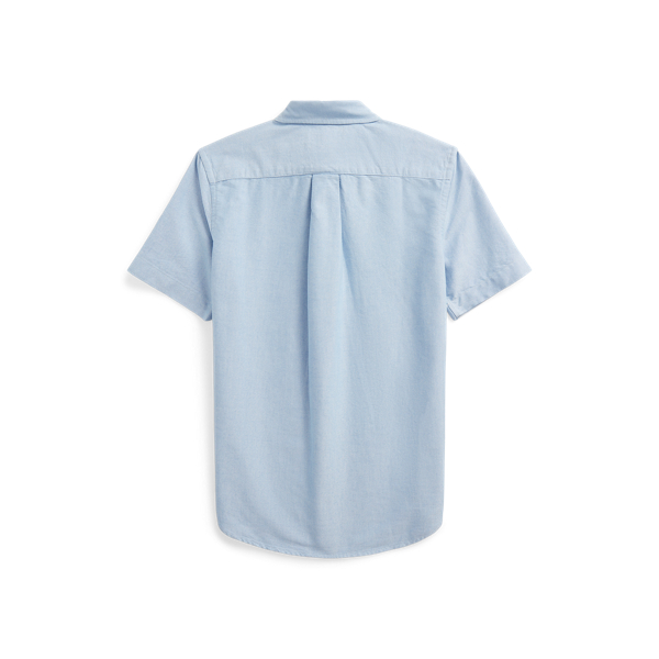 Cotton Oxford Short-Sleeve Uniform Shirt