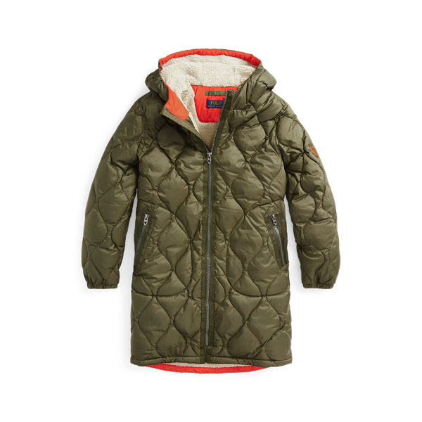 Water-Repellent Ripstop Down Jacket Boys 6-14 Years 1