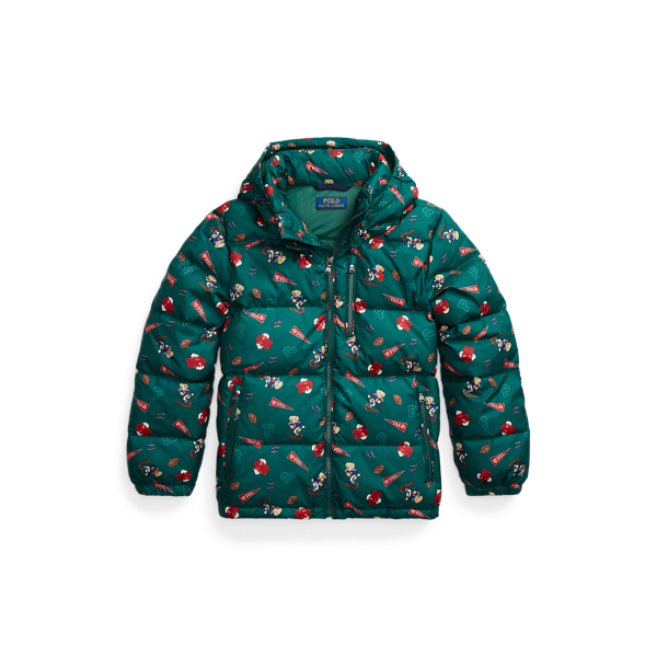 Ralph lauren floral puffer jacket clearance