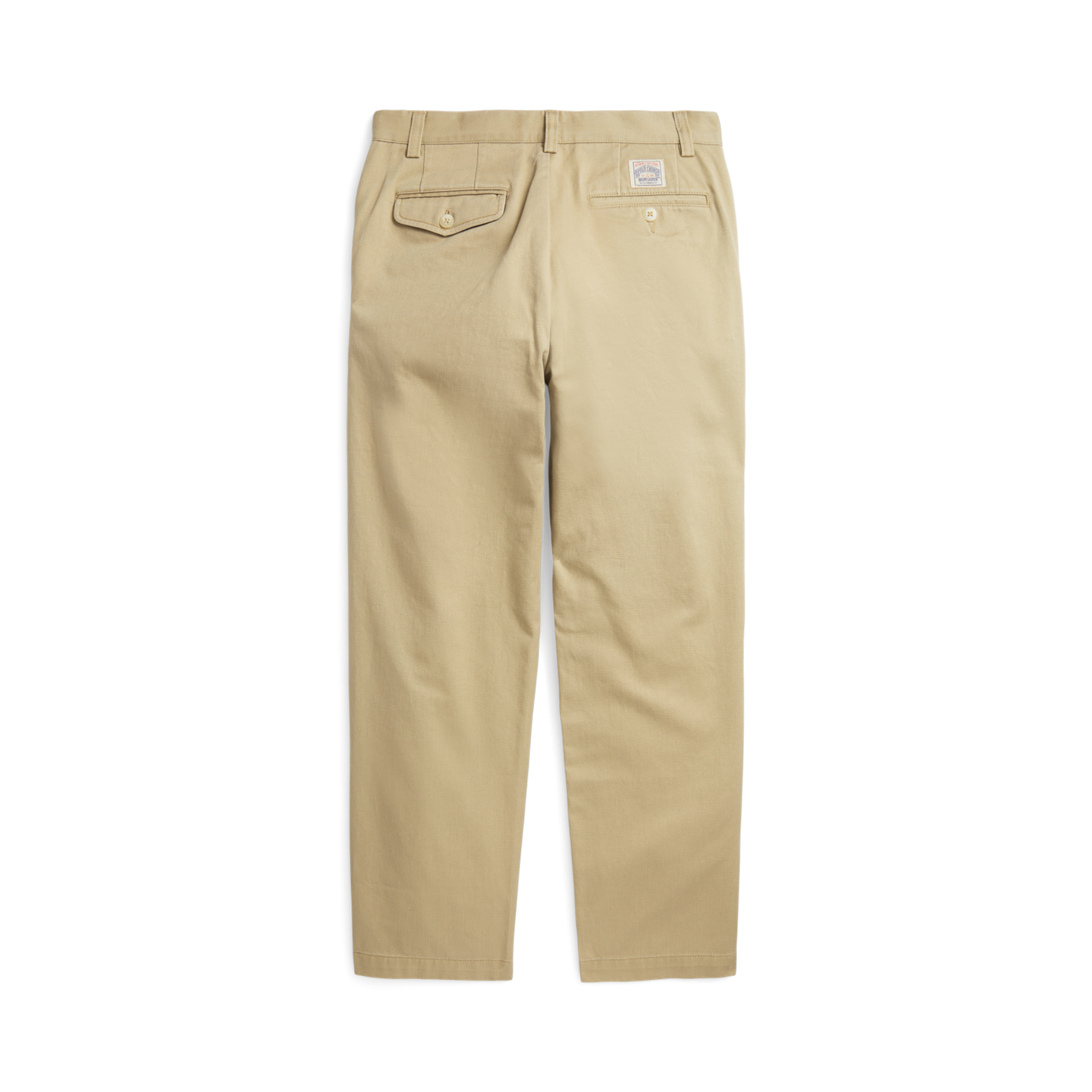 Детские брюки Ralph Lauren Whitman Relaxed Fit Pleated Chino, цвет: Хаки — фото 1
