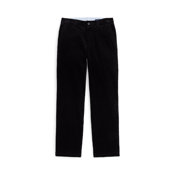 Polo Black Straight Fit Cotton Corduroy Pant Boys 8-20 1