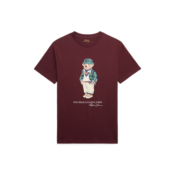 Polo Bear Cotton Jersey T-Shirt