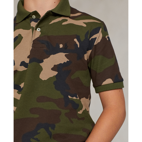 Surplus Camo Camo Cotton Mesh Polo Shirt Boys 8-20 4