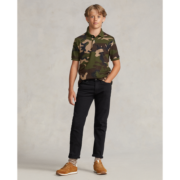 Surplus Camo Camo Cotton Mesh Polo Shirt Boys 8-20 5